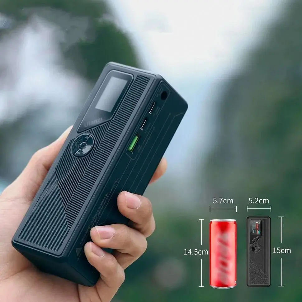 Зовнішній акумулятор Ulanzi BS004 19200mAh 100W Black [154295] - фото 11