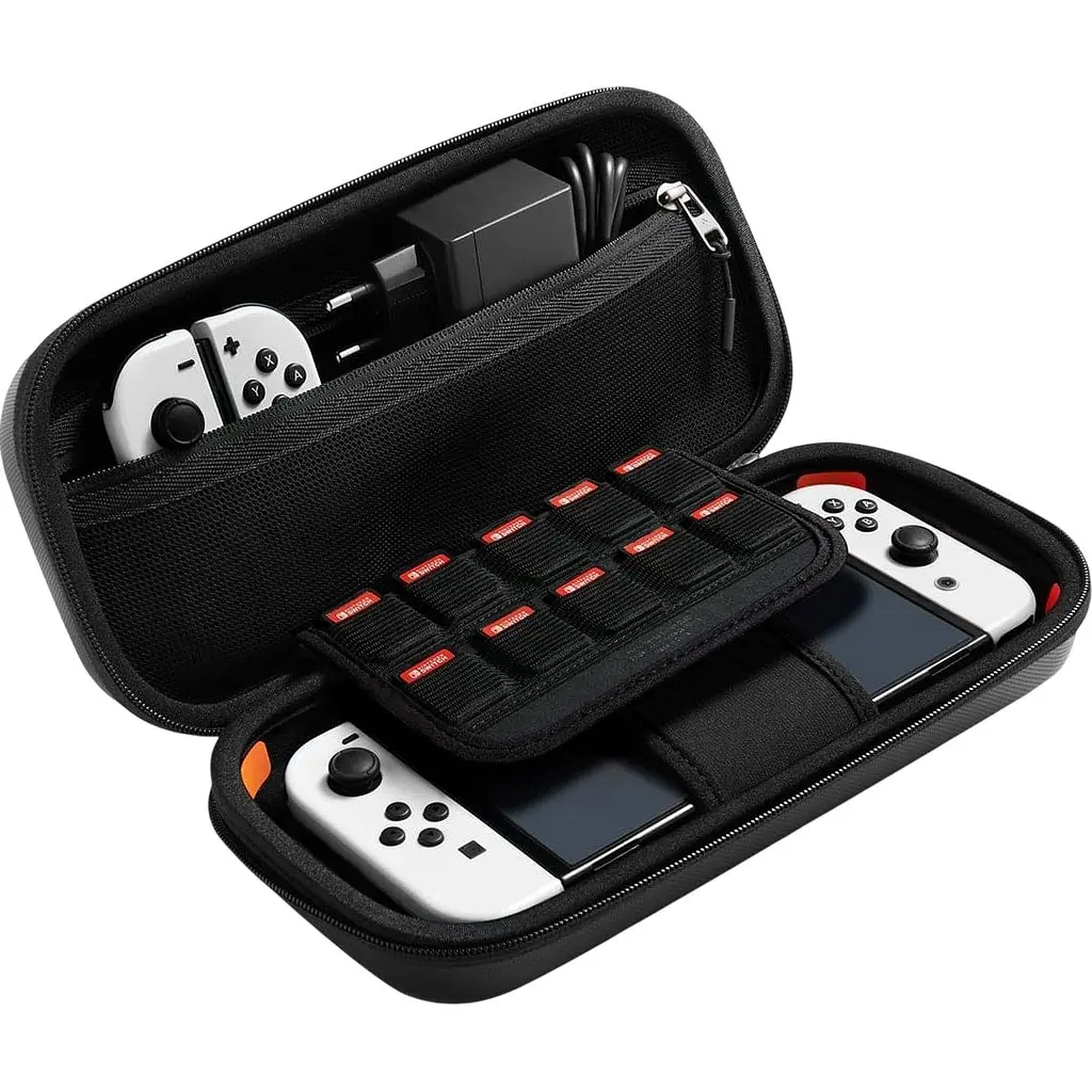 Кейс-чохол Spigen Rugged Armor Pro Pouch для Nintendo Switch OLED Black (AFA04021) - фото 13
