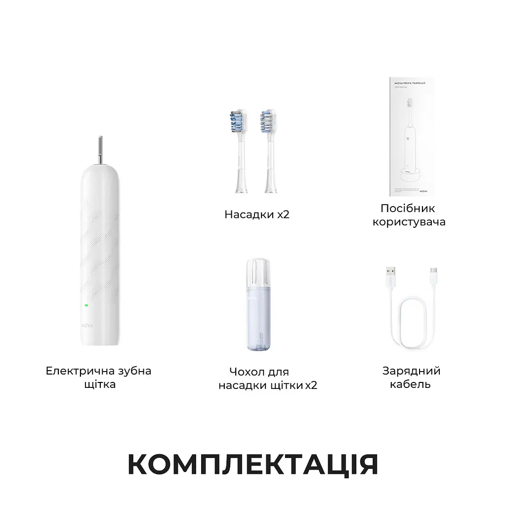 Електрична зубна щітка MOVA Fresh White (ATB13A-WH) - фото 11