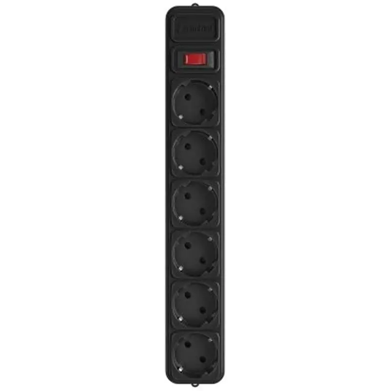 Фільтр живлення Gembird Power Cube 6 розеток 3м чорний (SPG6-G-10B) - фото 2
