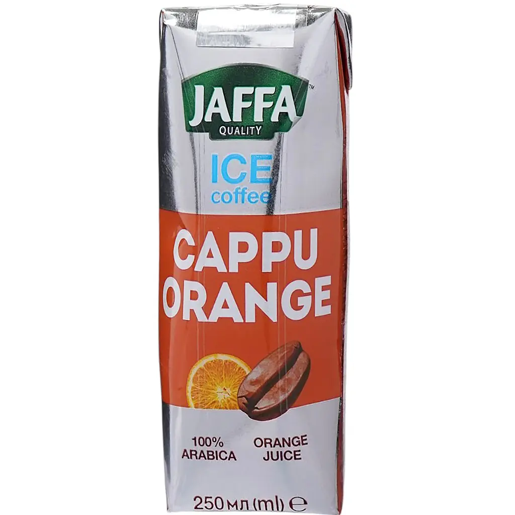 Напій кавовий Jaffa Ice Coffee ТРА Капуоранж з апельсиновим соком 0.25 л - фото 5