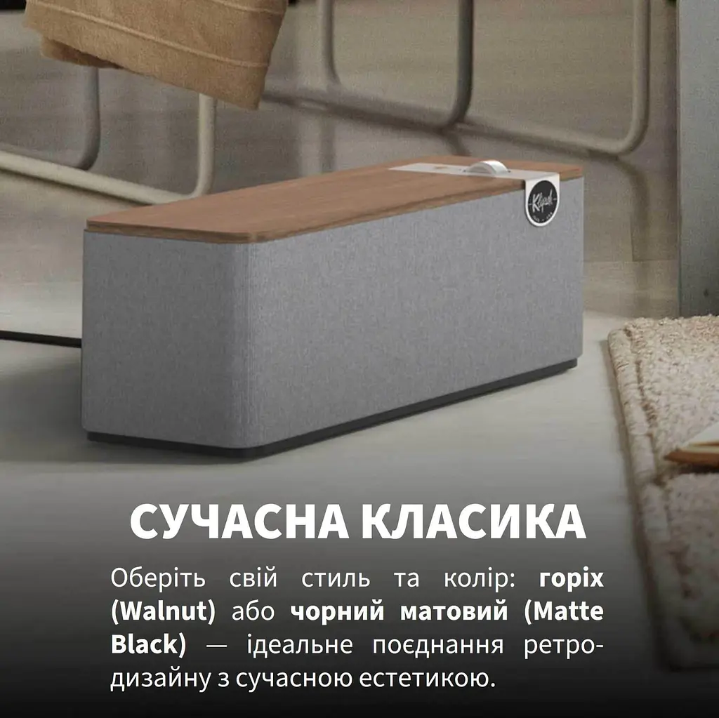 Акустическая система Klipsch Home Audio System The One Plus Matt Black (1071959) - фото 13