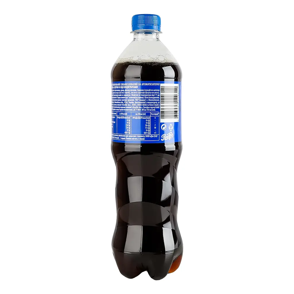 Напиток Pepsi Cola безалкогольный сильногазированный 1.25 л - фото 3