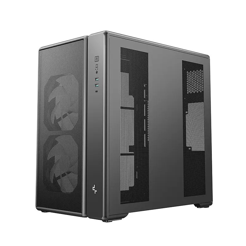 Корпус DeepCool CG590 Mesh 2F Black (R-CG590MESH-BKANA2-G) - фото 8