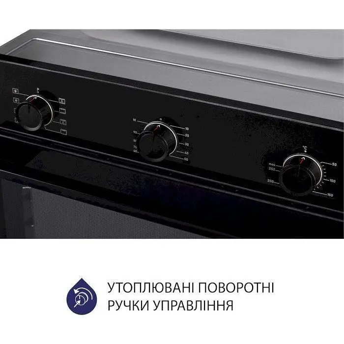 Духова шафа Minola EO 684 BL Чорна - фото 6
