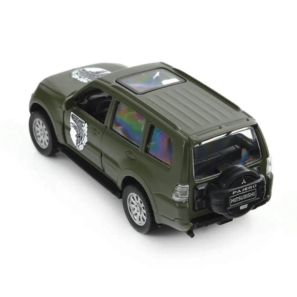 Машина TechnoDrive Автомодель серії Шеврони Героїв - Mitsubishi Pajero 4WD Tubro - 93 ОМБр (250283M) - фото 10