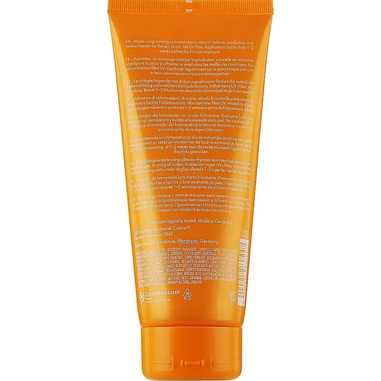 Активатор меланіну La Biosthetique Soleil Tan Activating Body Lotion зі зволожувальним ефектом 200 мл - фото 2