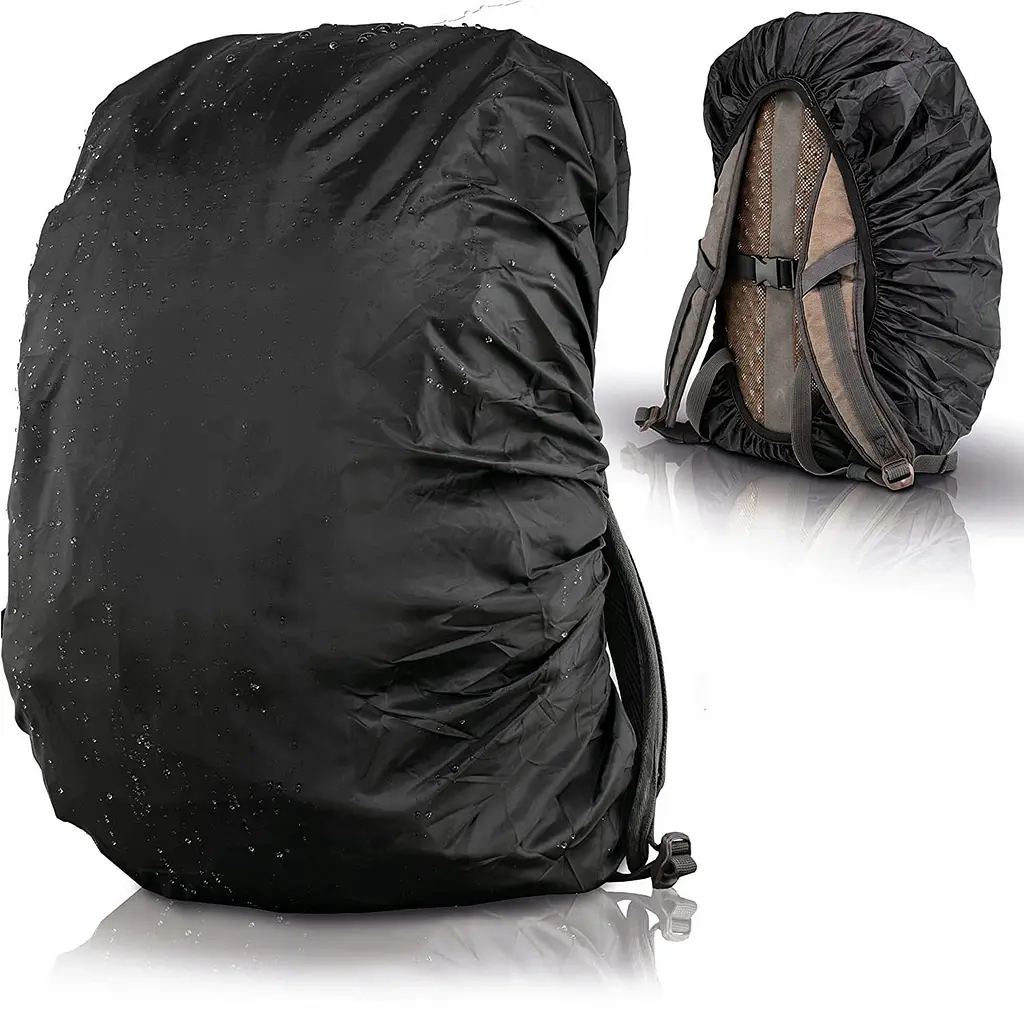 Чохол-дощовик для рюкзака Nela-Style Raincover до 30L чорний - фото 3