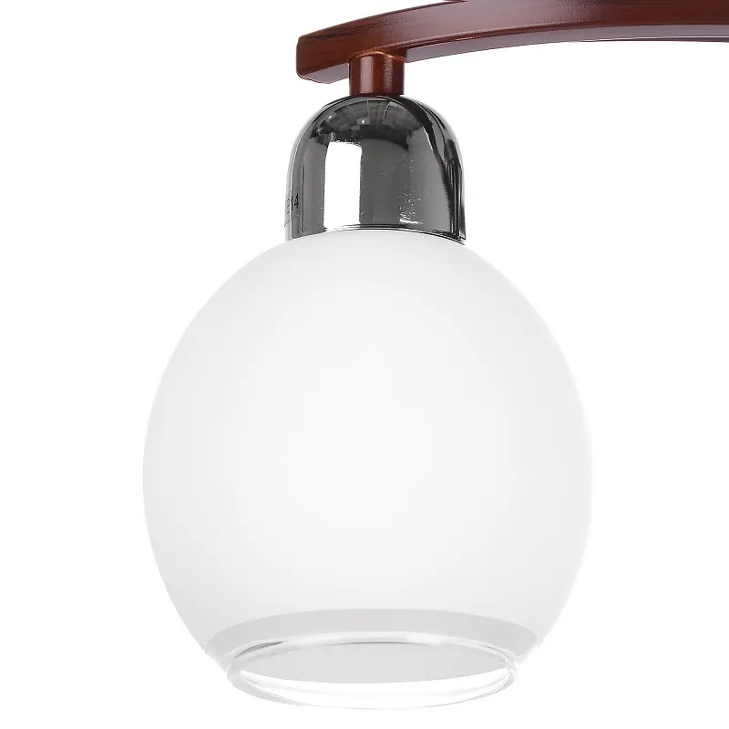 Люстра потолочная Brille для кухни E14 40W BR (LK-286C/4) - фото 5