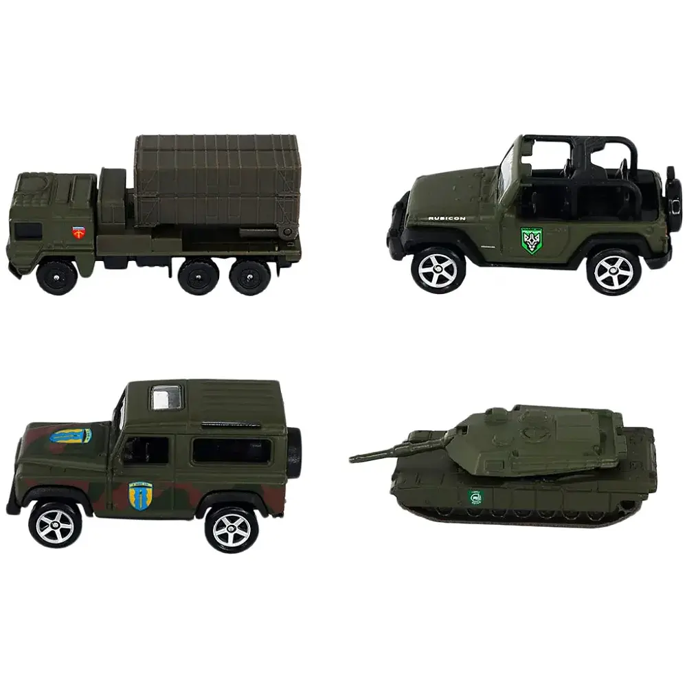 Машинки TechnoDrive Шеврони Героїв S2 в асортименті - фото 2