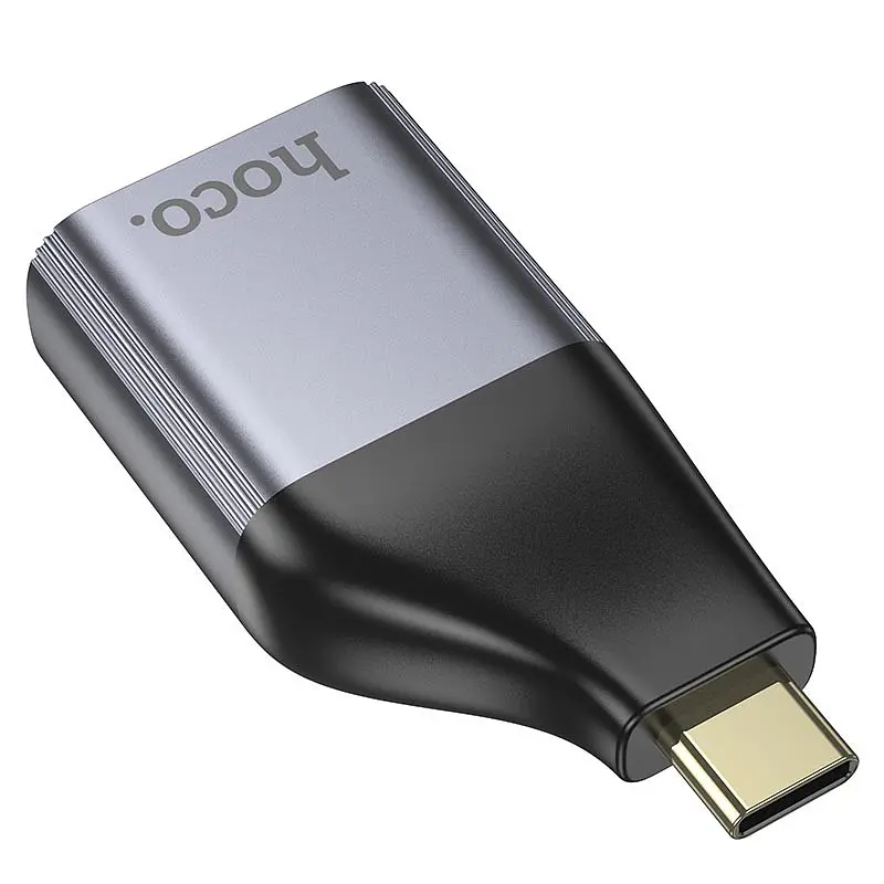 Перехідник Hoco UA33 Type-C to HDTV Metal grey - фото 3
