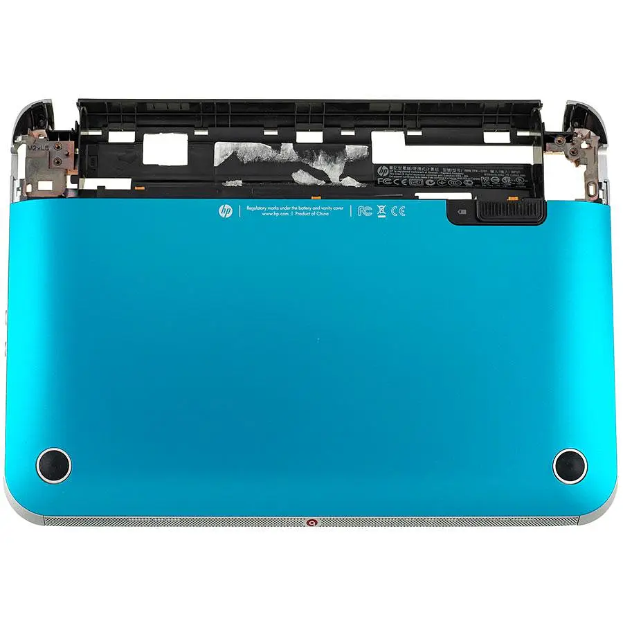 Нижня частина корпусу Hewlett Packard для ноутбука HP (Mini: 110-4100so)+задня кришка синій Б/В - фото 2