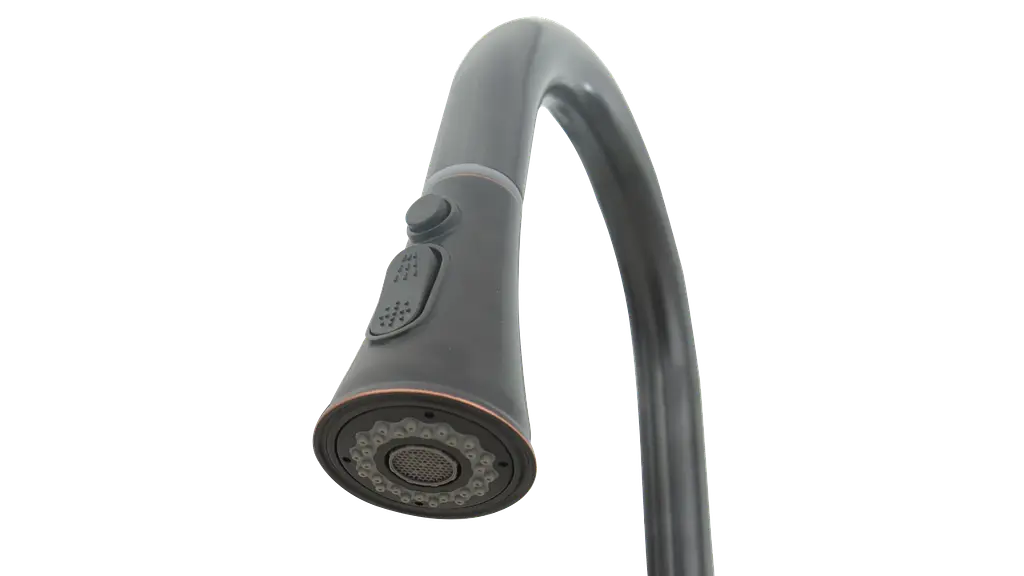 Смеситель для кухни Rea Deco Old black черный высокий REA-B0182, Черный - фото 3