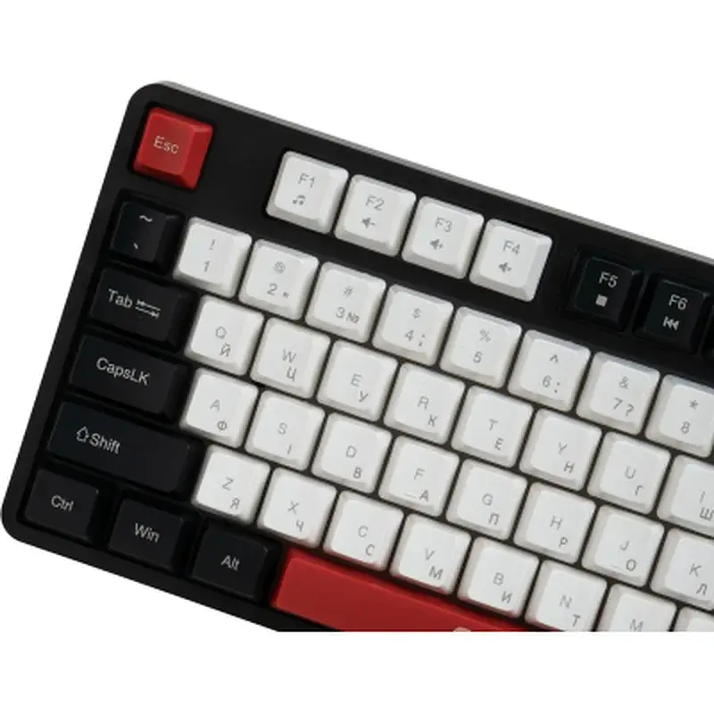 Клавіатура AOC GK116H1 LED USB UA White/Red/Black (GK116H1/97) - фото 9