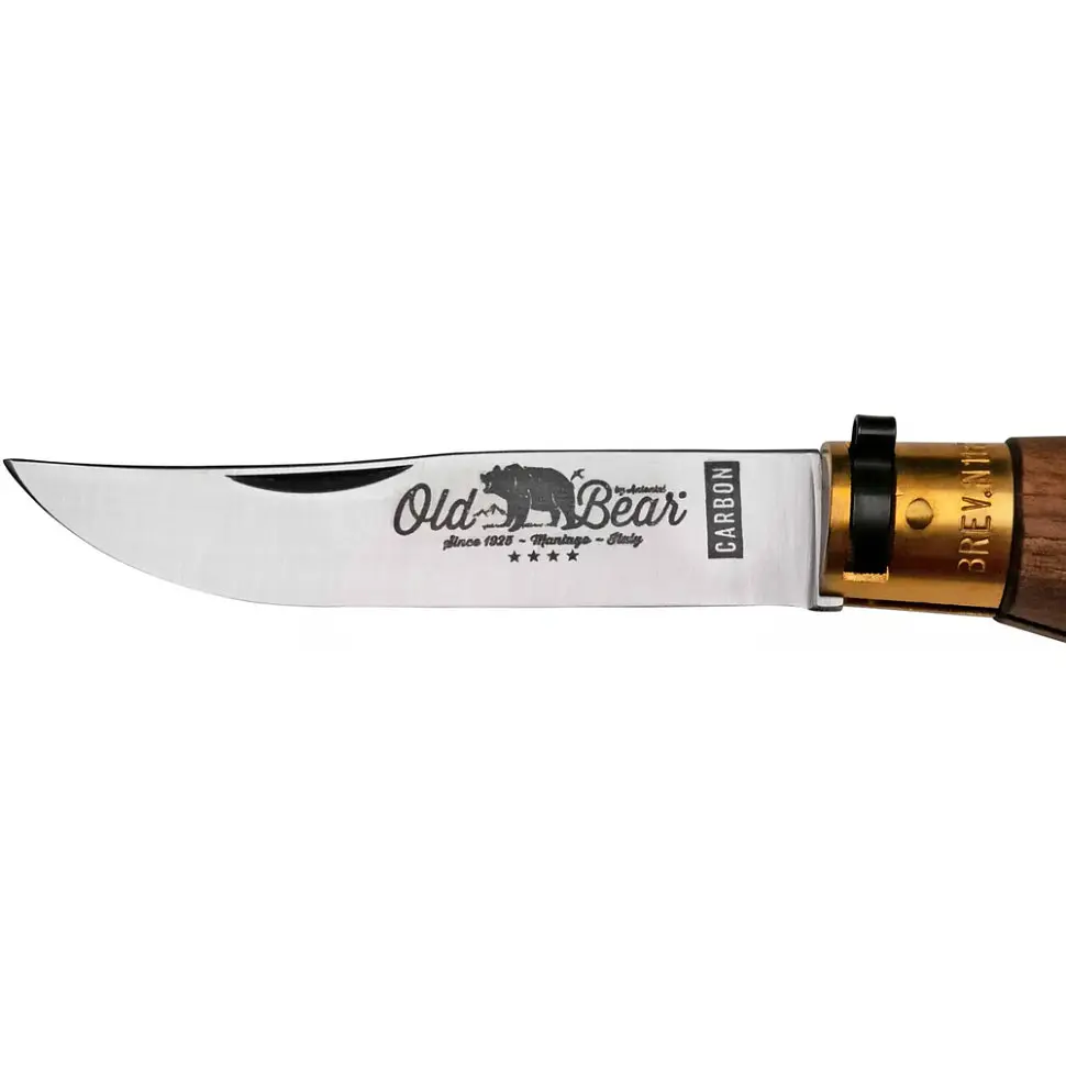 Ніж Old Bear Classic XL, C70 steel, Walnut wood - фото 3