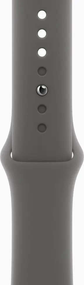 Смарт-годинник Apple Watch Series 10 GPS + Cellular 46mm Natural Titanium Case w. Stone Grey Sport Band - S/M (MWY93) - фото 3