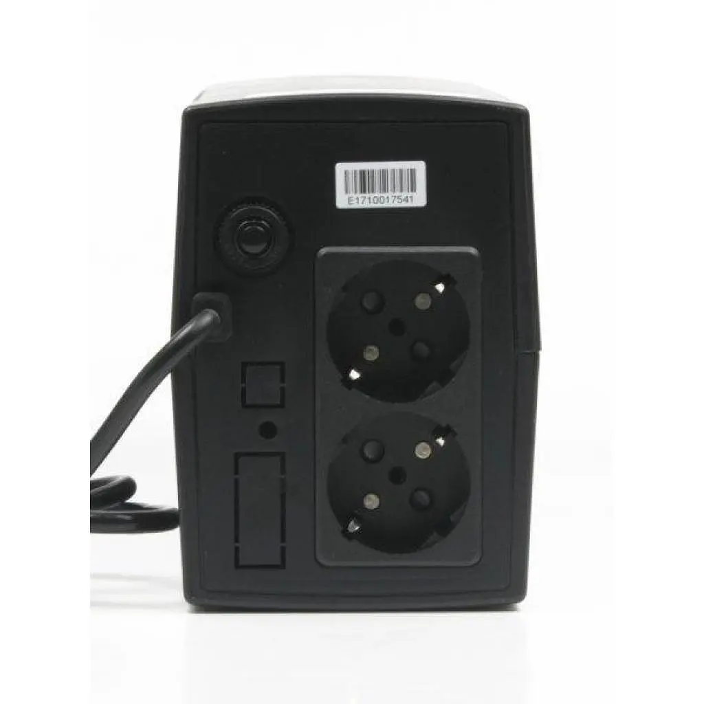Пристрій безперебійного живлення Maxxter 650VA ( MX-UPS-B650-02) (MX-UPS-B650-02) - фото 2