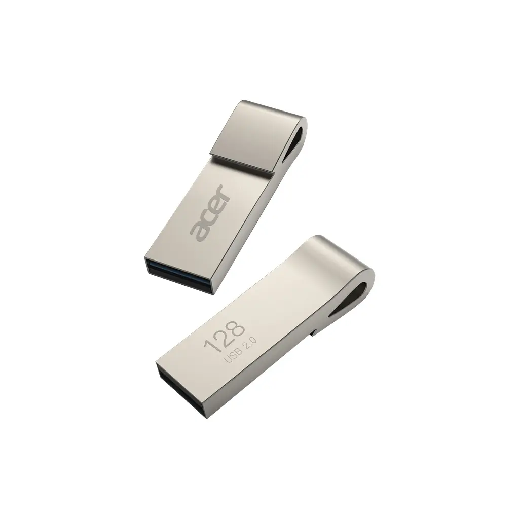 USB флеш накопичувач Acer 128GB UF200 Silver USB 2.0 (BL.9BWWA.505) - фото 4
