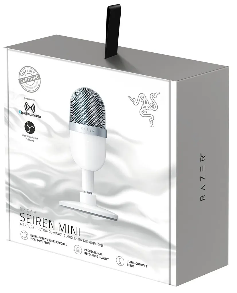 Мікрофон Razer Seiren mini Mercury (RZ19-03450300-R3M1) [67625] - фото 3