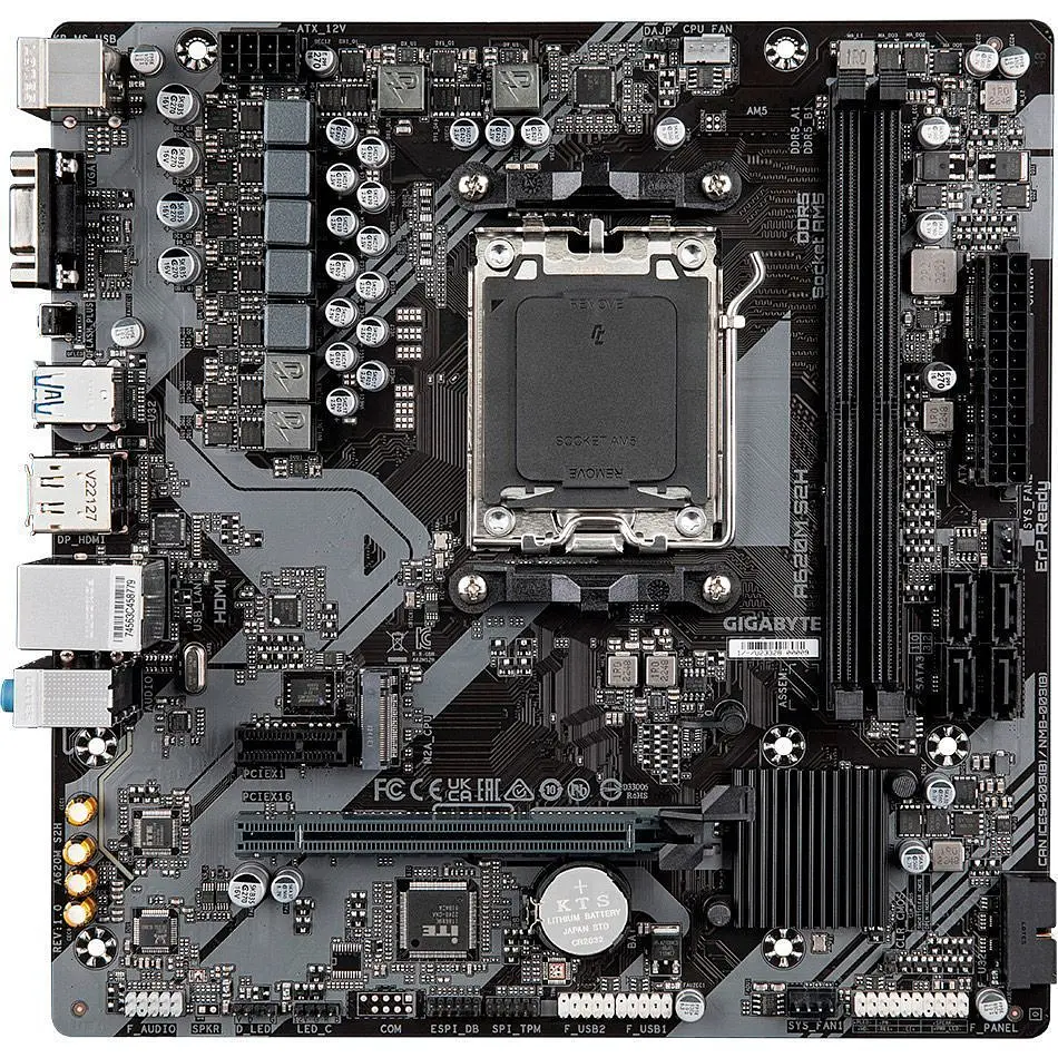 Материнская плата Gigabyte A620M S2H [146969] - фото 2