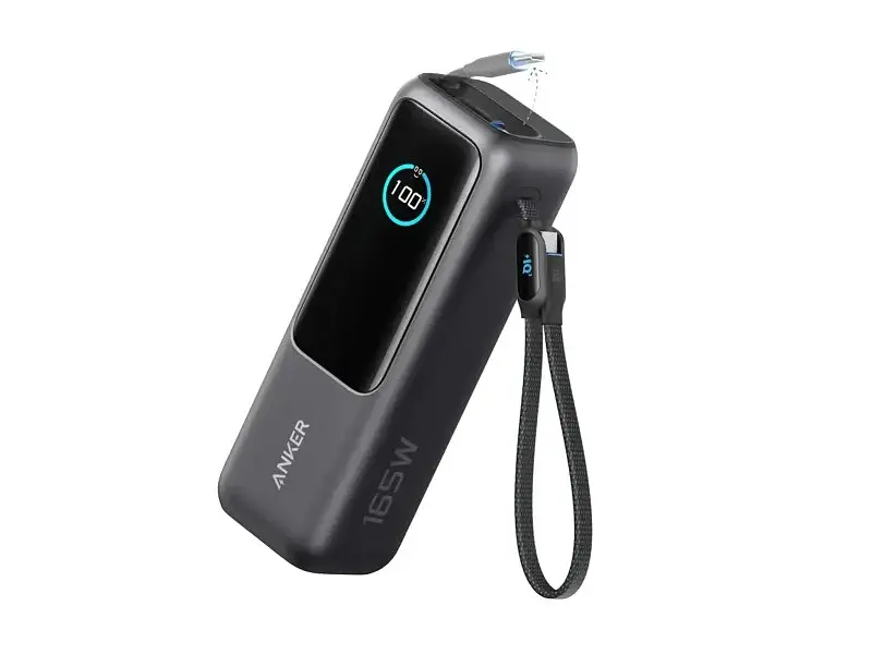 Зовнішній акумулятор (Power Bank) ANKER ZOLO Power Bank 25000mAh 165W Black (A1695P11)