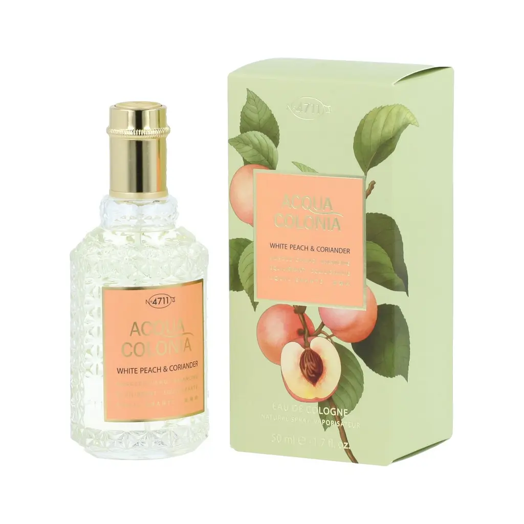 Одеколон Maurer & Wirtz 4711 Acqua Colonia White Peach & Coriander 50 мл  - фото 2