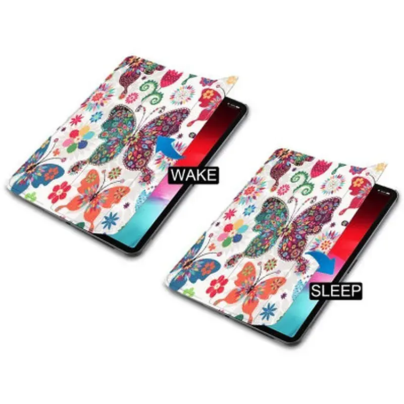 Чохол до планшета BeCover Smart Case Samsung Tab S9 Plus (SM-X810/SM-X816)/S9 FE Plus (SM-X610/SM-X616) 12.4" Butterfly (710375) - фото 4