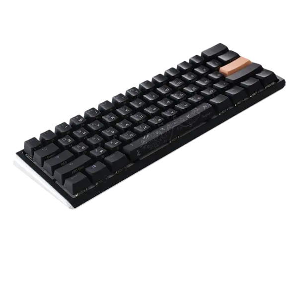 Клавіатура Ducky One 3 Mini Cherry MX Silent Red UA RGB Black (DKON2161ST-SUAPXCLAWSC1) - фото 2