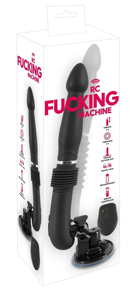 Секс-машина You2Toys RC Fucking Machine, 30,3 см (чорний) - фото 2
