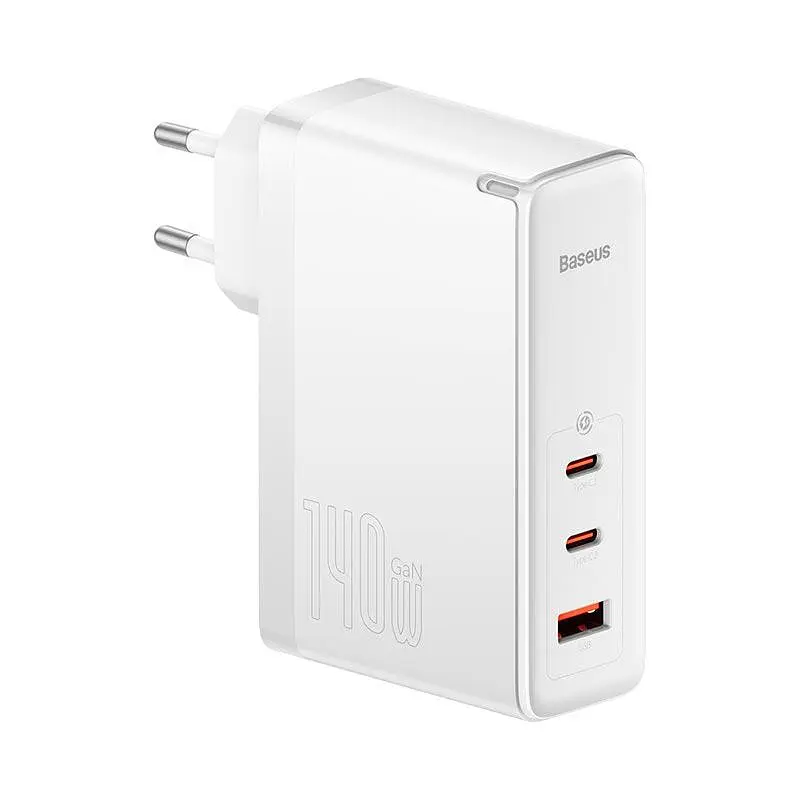 Адаптер - зарядное устройство для Baseus 140W GaN5 Pro Fast Charger + C to C кабель (CCGP100202) - фото 2