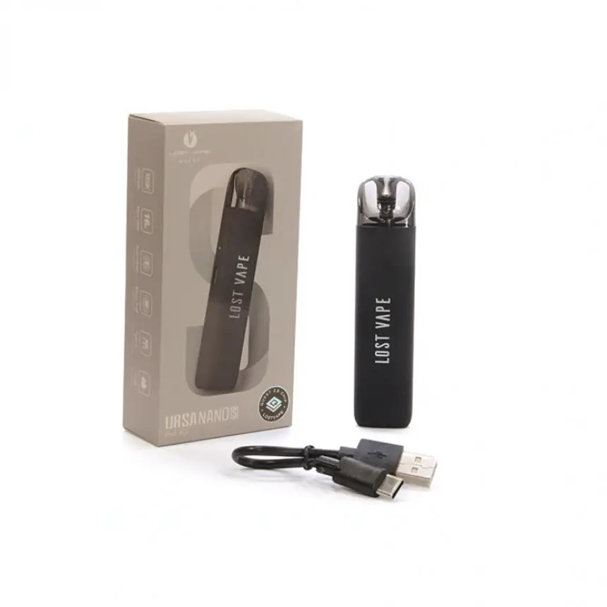 Под-система Lost Vape Ursa S Pod 800 mAh 2.5 ml Kit Full Black (11638) - фото 4