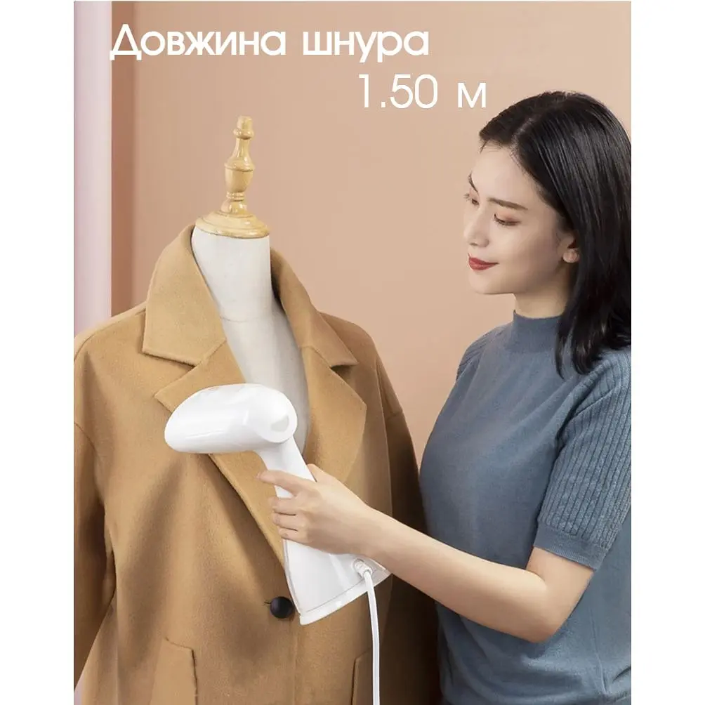 Відпарювач для одягу RAF 1500 Вт білий - фото 11