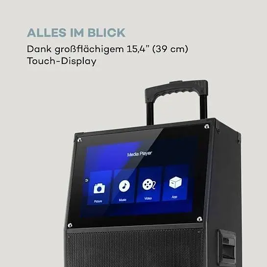 Караоке-система Auna KTV Karaoke System 15.4 дюйма (10034612) - фото 4