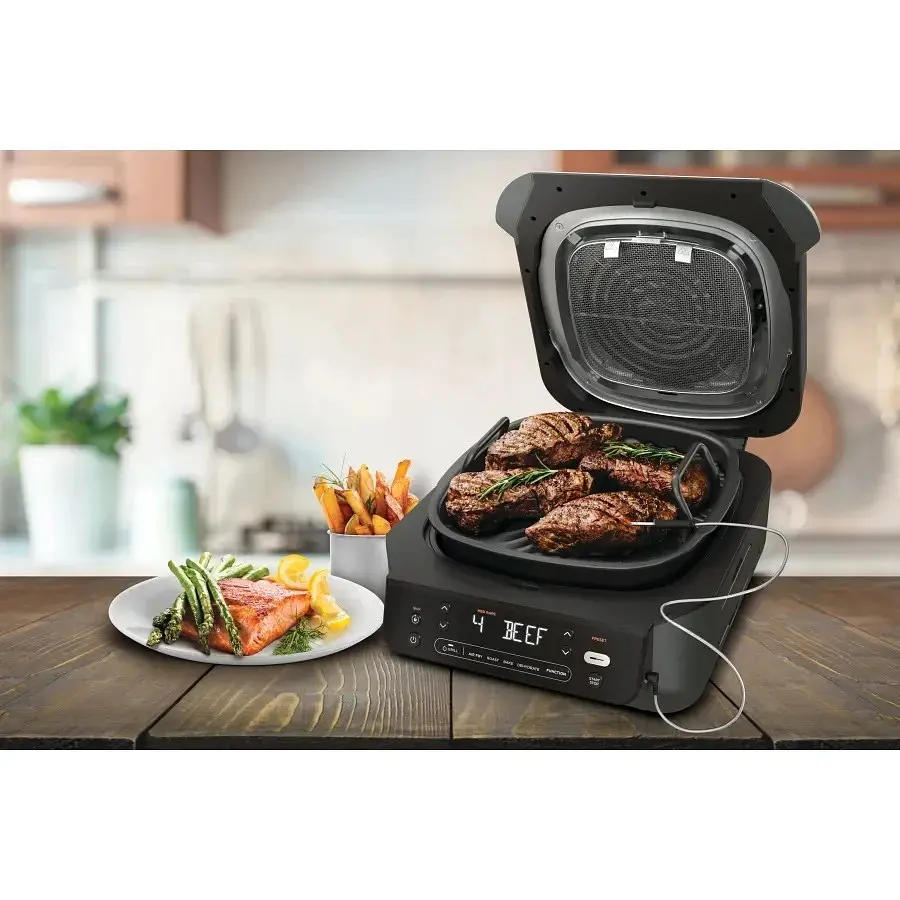 Гриль Ninja Foodi Air Grill & Air Fryer з Сooking probe EG351EU - фото 8