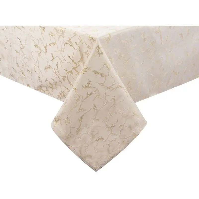 Скатертина Lefard Home Textile Alba Lurex Teflon Oro тефлонова, 180х160 см (715-334) - фото 3