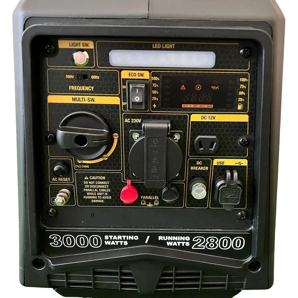 Інверторний бензиновий генератор DeWalt DWG3000i [158844] - фото 6