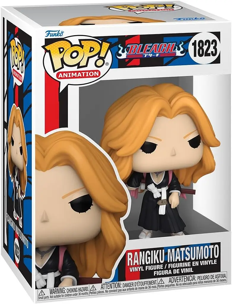 Фигурка Funko Pop Блич Рангику Мацумото Bleach Rangiku Matsumoto 10 см FP B RM 1823 - фото 3