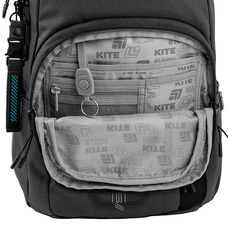 Рюкзак Kite Education teens 2578M Step Up Темно-сірий (K26-2578M-3) - фото 10