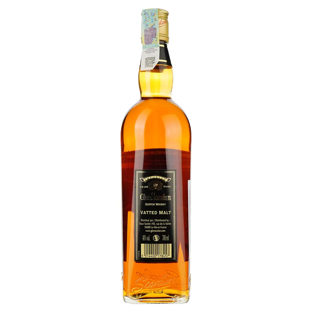 Віскі Slaur Sardet Glen Scanlan Blended Malt Scotch Whisky 3 yo 40% 0.7 л - фото 2