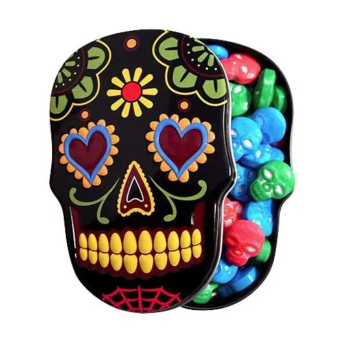 Драже Sugar Skulls Sweet Candy Skulls Tin 39.6g