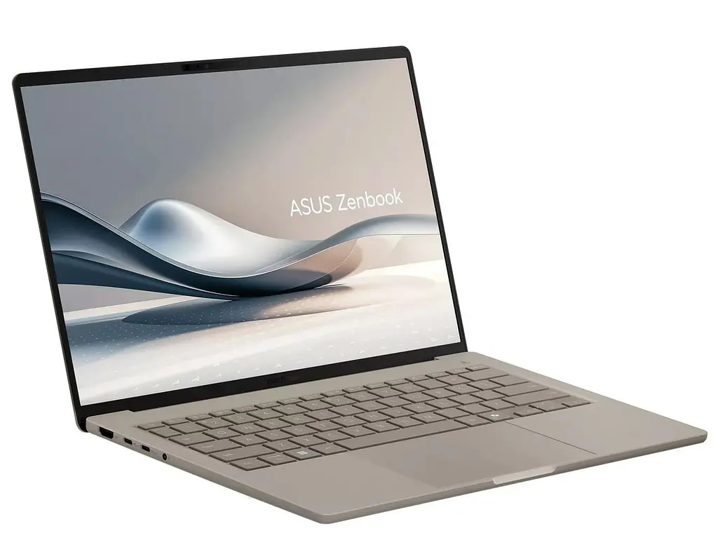 Ноутбук ASUS 14 Zenbook A14 UX3407NA-QD023W WUXGA OLED/Qualcomm X2 Elite Extreme/32GB/1TB/UMA/W11H/Beige (90NB1711-M00390) - фото 2