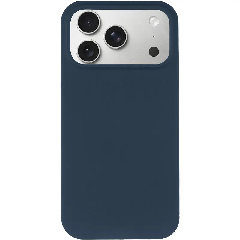 Чохол Epik Silk Full Protective (AA) NO LOGO для Apple iPhone 17 Pro / 18 Pro (6.3") Синій / Deep navy - фото 2