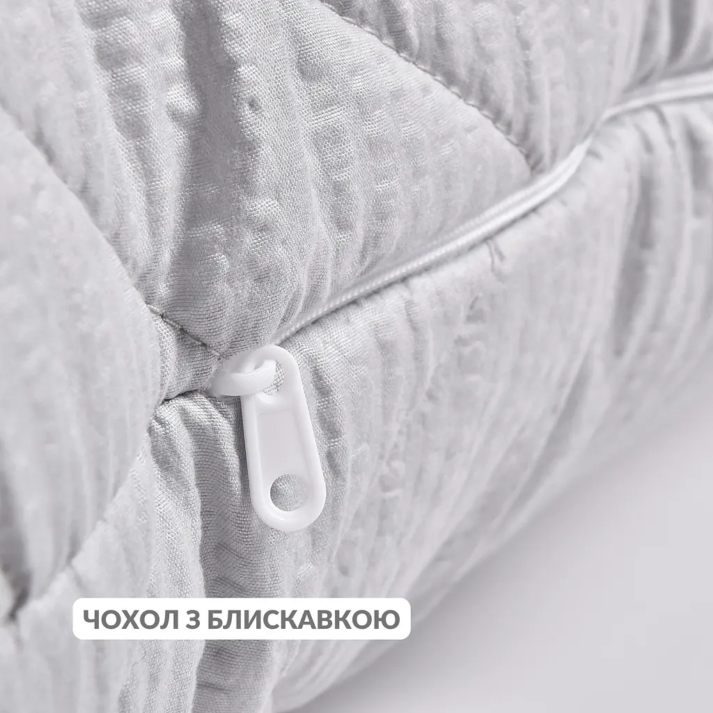 Подушка Ideia NORDIC COMFORT+ 70х70 см чехол с стежкой и молнией 8-34695*002 - фото 4