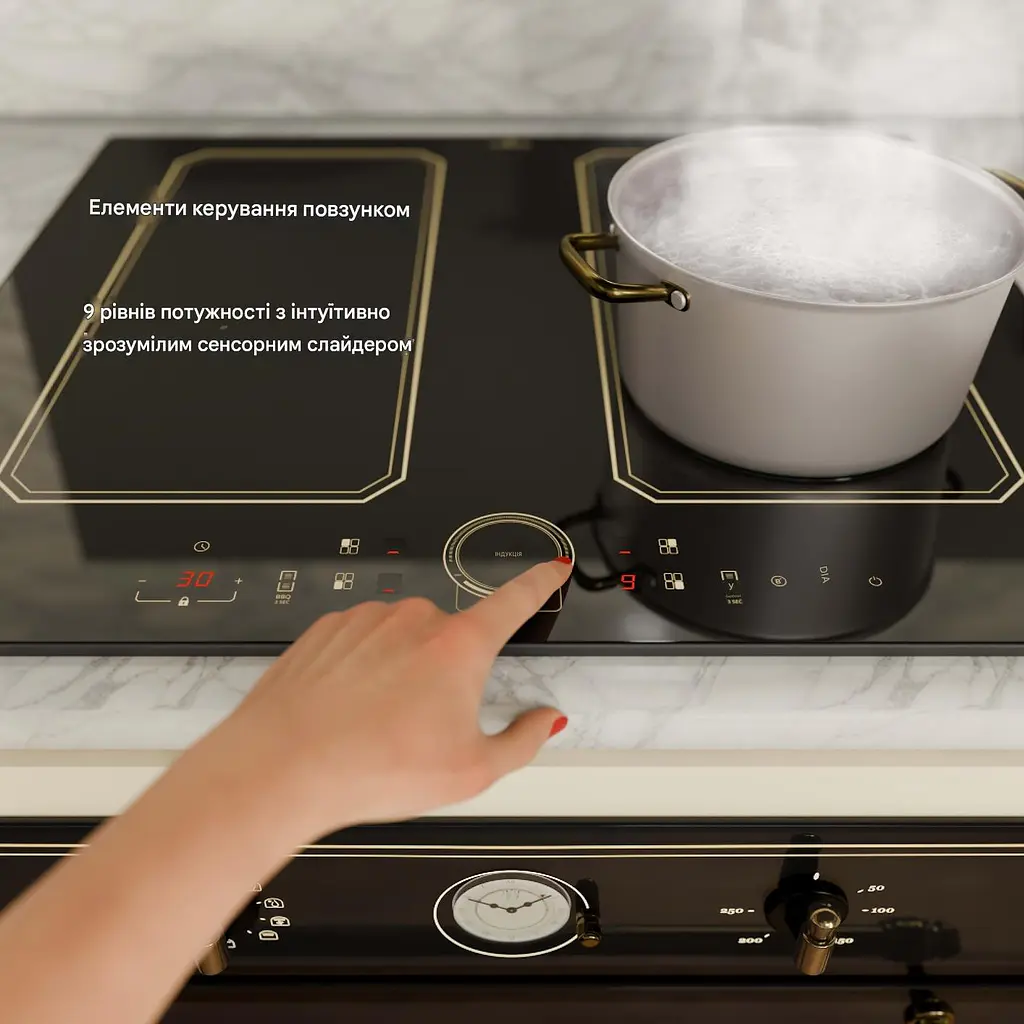 Індукційна плита Klarstein Klarstein Victoria 60 см 7400 Вт (10040201) - фото 6