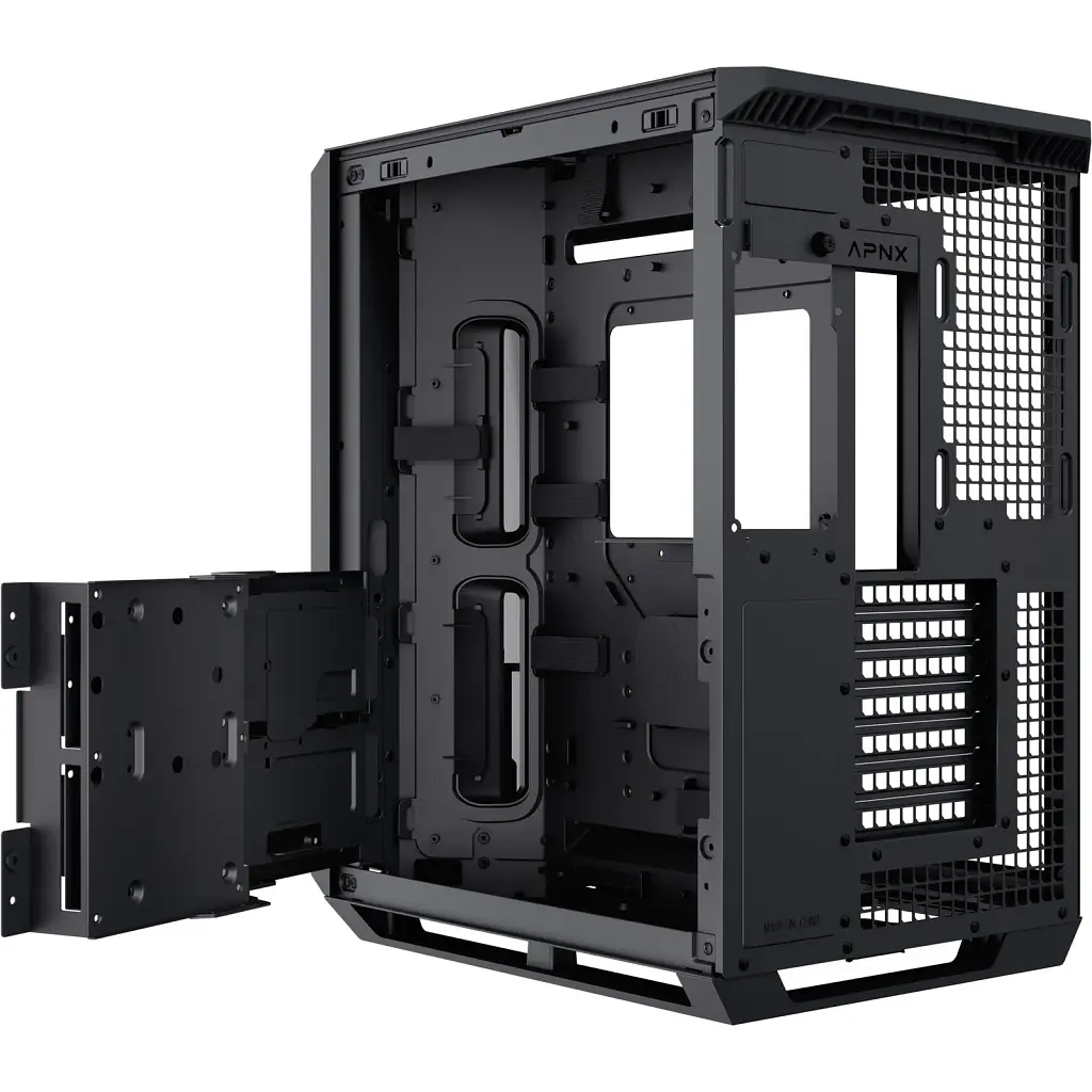 Корпус для ПК APNX V1-W Black (APCM-VI01103.11) - фото 8