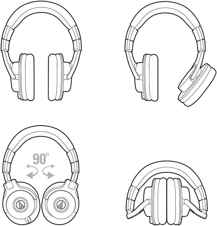 Audio-Technica ATH-M40X Black - фото 7
