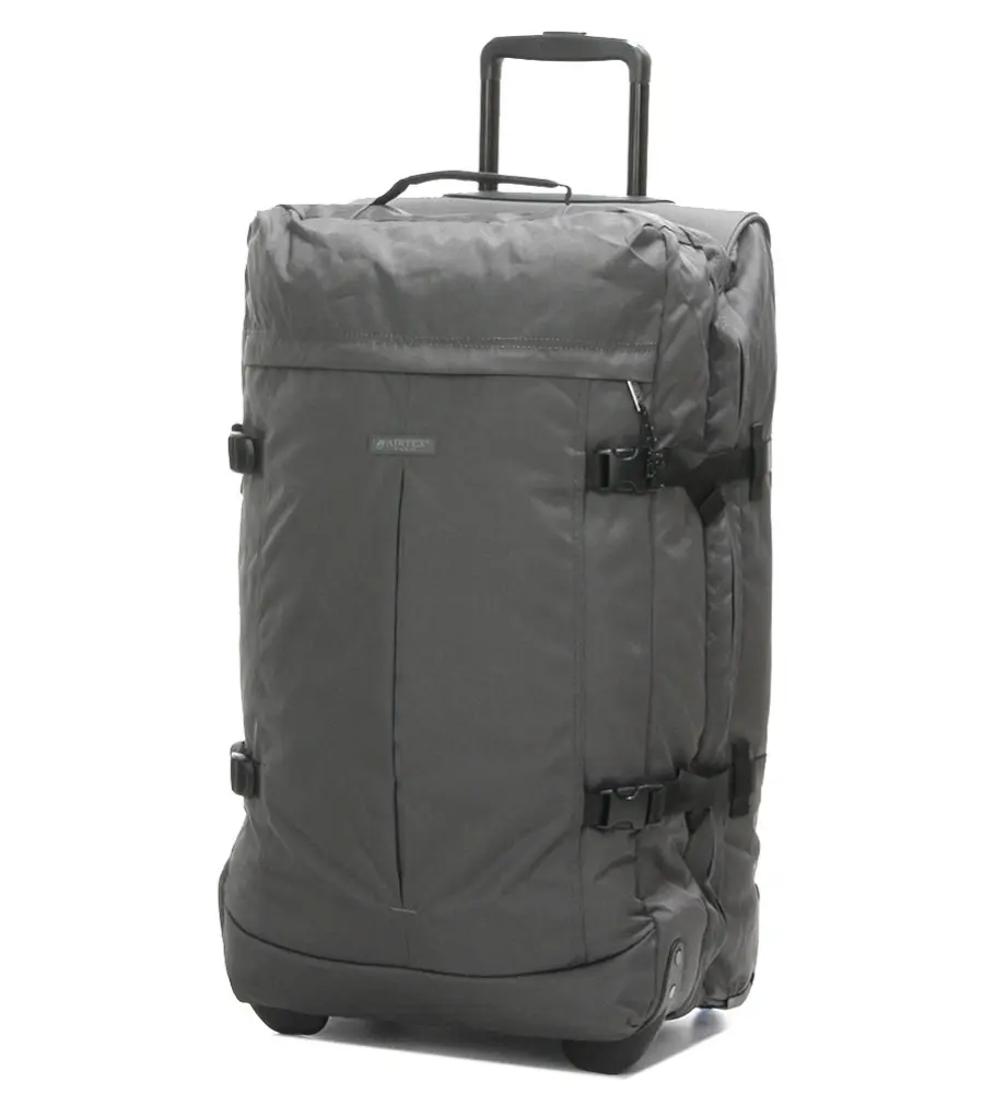Велика дорожня сумка на колесах Airtex 827 98л L Cірий - фото 11