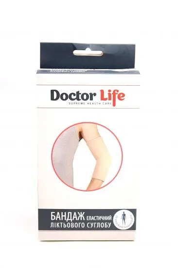 Еластичний бандаж ліктьового суглоба EL-05 Doctor Life S - фото 2
