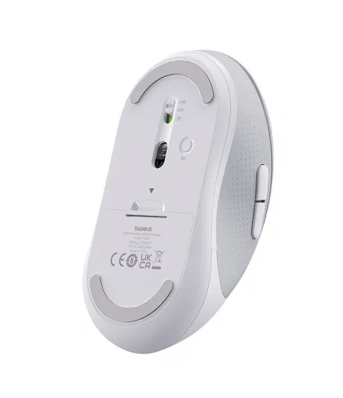 Миша бездротова Baseus F02 Ergonomic Wireless Mouse Біла - фото 4