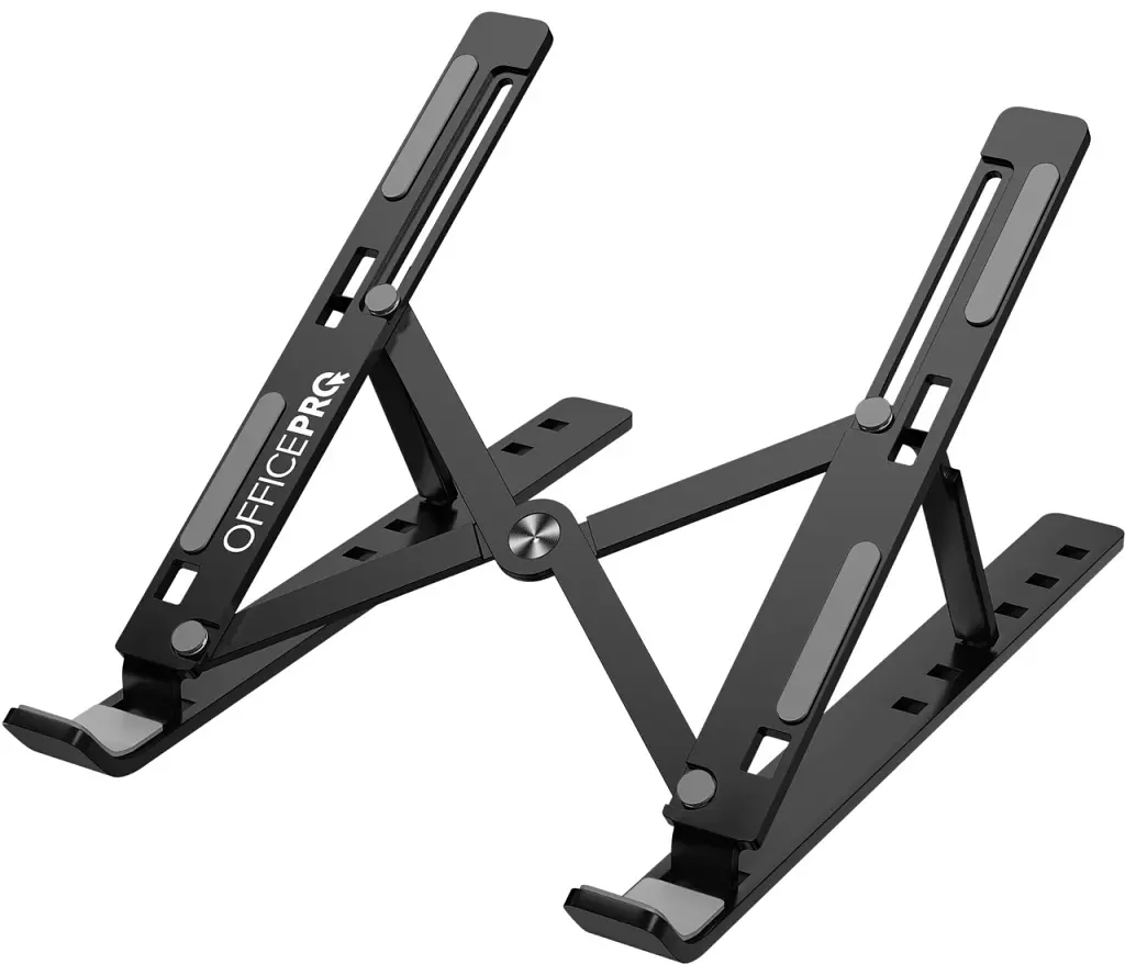Настільна підставка для ноутбука OfficePro LS320B Aluminum Black до 16" UA